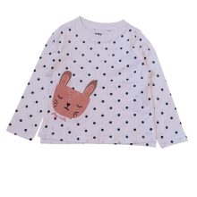 تیشرت آستین بلند بچگانه(2 تا 4 سال) BABY COLORS طرح خال خال