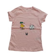 تیشرت آستین‌کوتاه Peanuts USA — طرح فانتزی بیسبال (مناسب 5 تا 8 سال)
