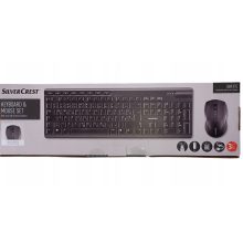 ست کیبورد و ماوس بی‌سیم سیلورکرست (SilverCrest) آلمان مدل مشکی